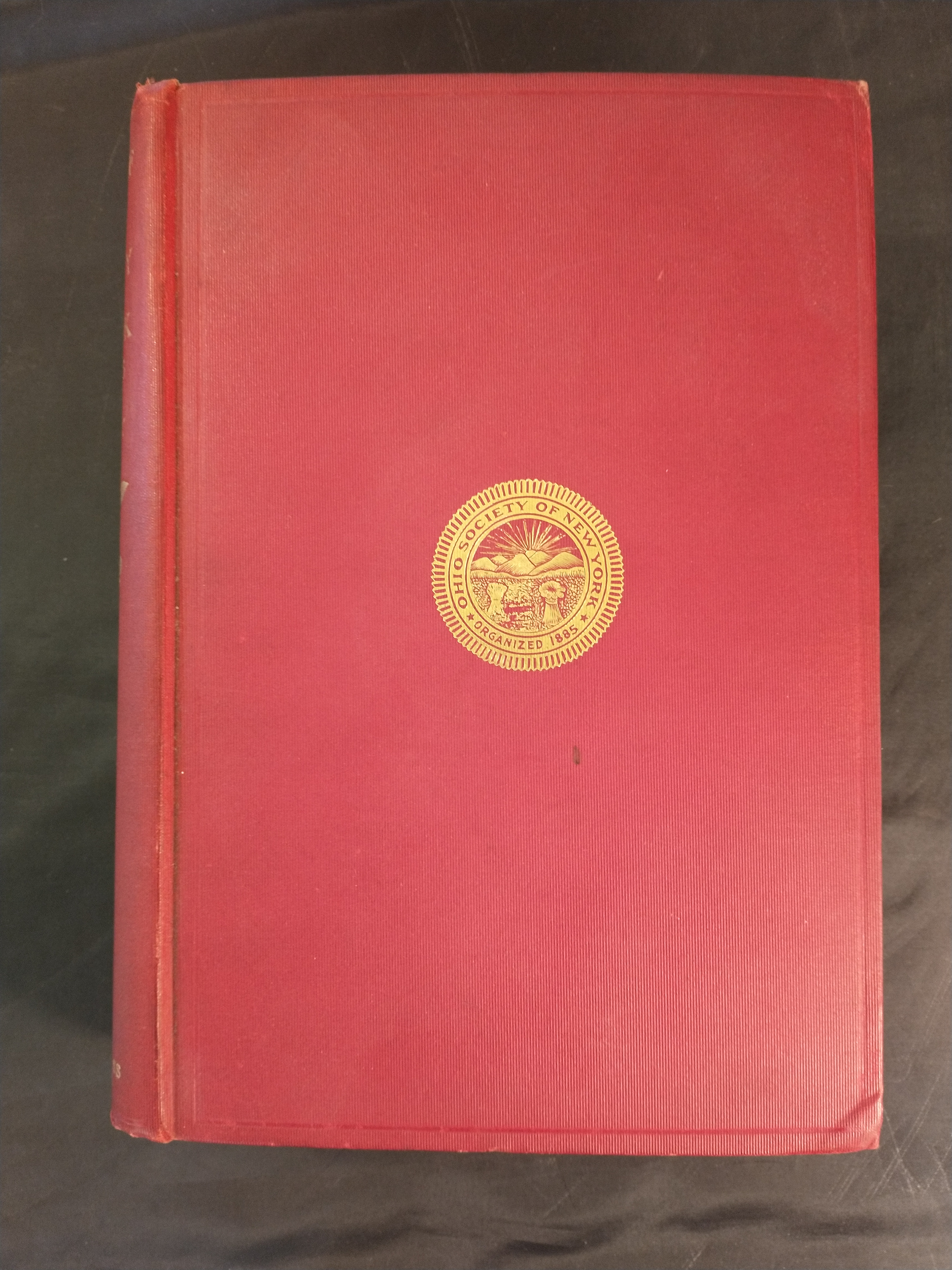 Image for HISTORY OF THE OHIO  SOCIETY OF NEW YORK  1885 -1905 